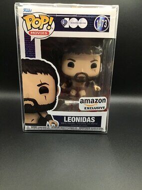 Funko Pop Movies 300 Leonidas Bloody Amazon Exclusive Vinyl Figure w/Protector